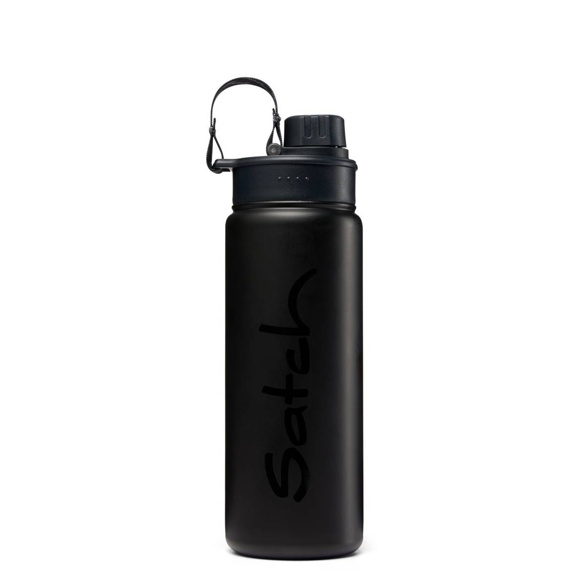 Satch Trinkflasche Edelstahl Black