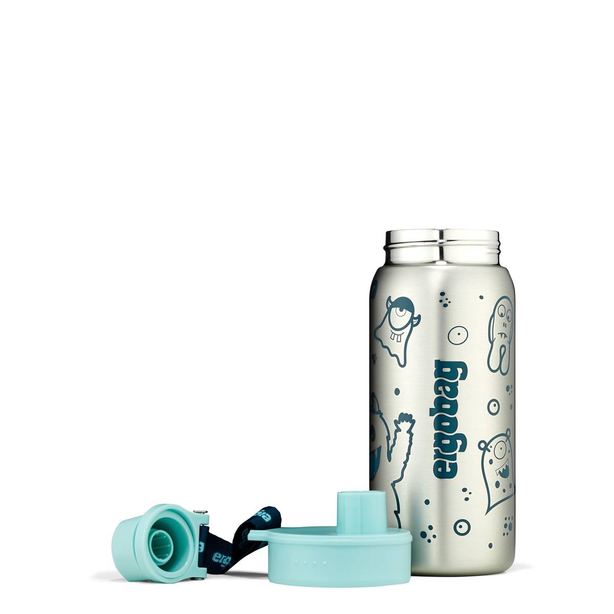 Ergobag Trinkflasche Edelstahl petrol