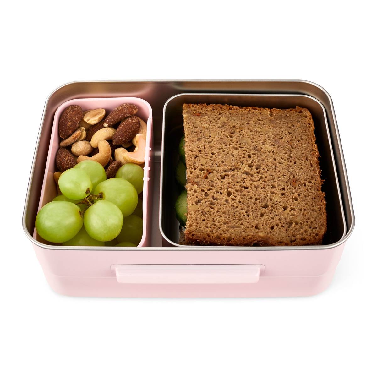 Satch Edelstahl Brotdose Rose