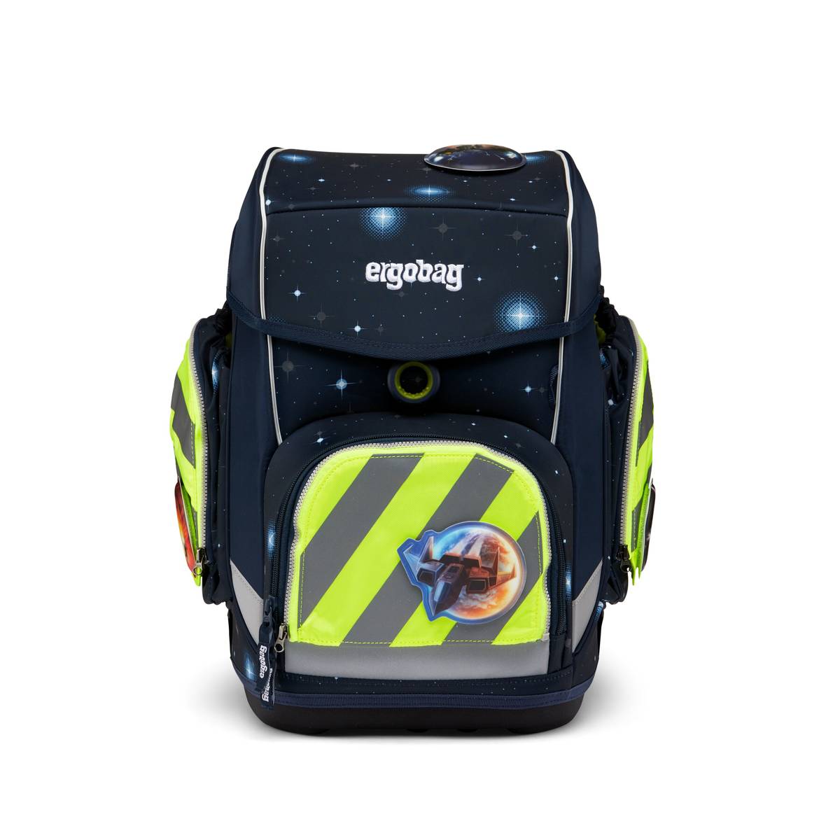 Ergobag Sicherheitsset Fluo-Zip Set mit Reflektor Gelb
