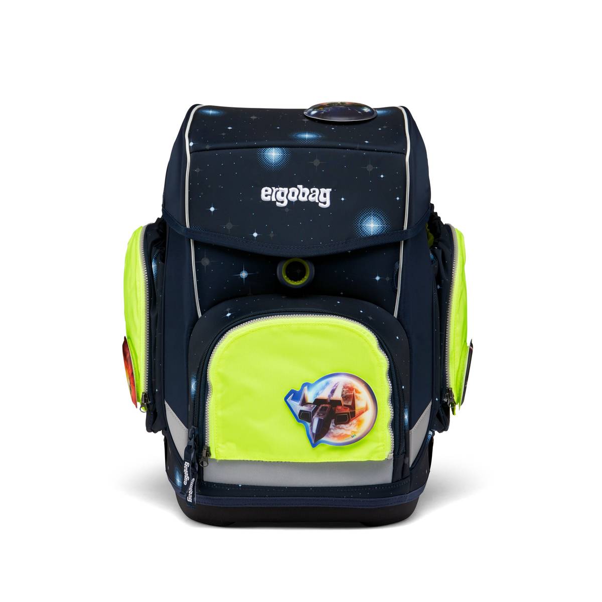 Ergobag Sicherheitsset Fluo-Zip Set Gelb