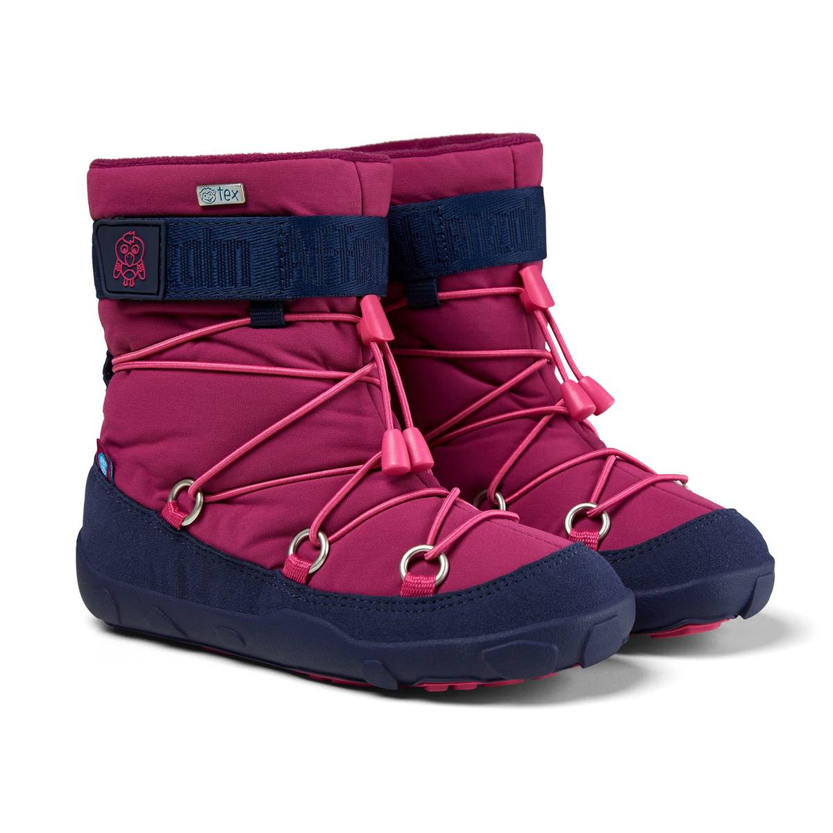 Affenzahn Schneestiefel Econyl Snowy Flamingo
