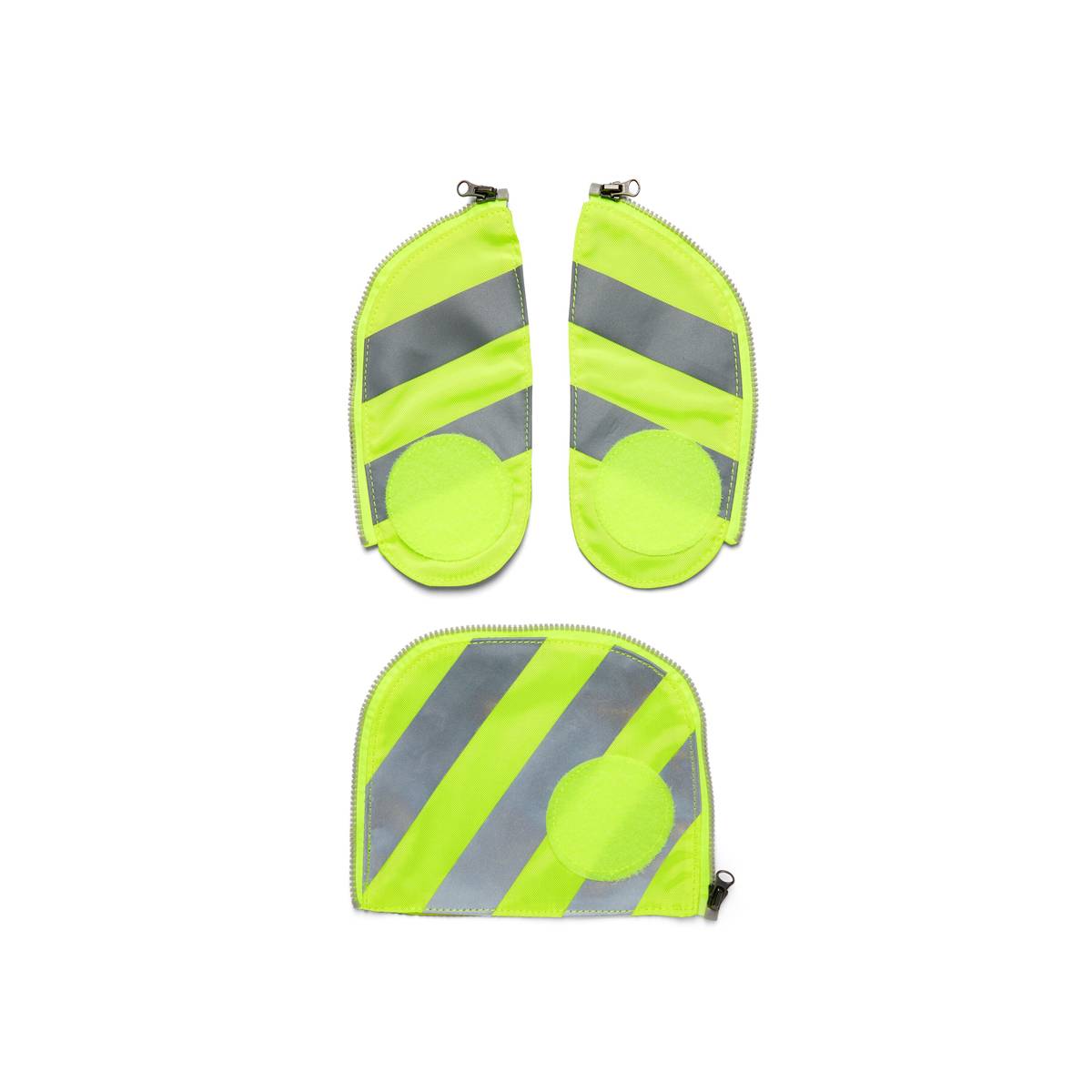 Ergobag Sicherheitsset Fluo-Zip Set mit Reflektor Gelb