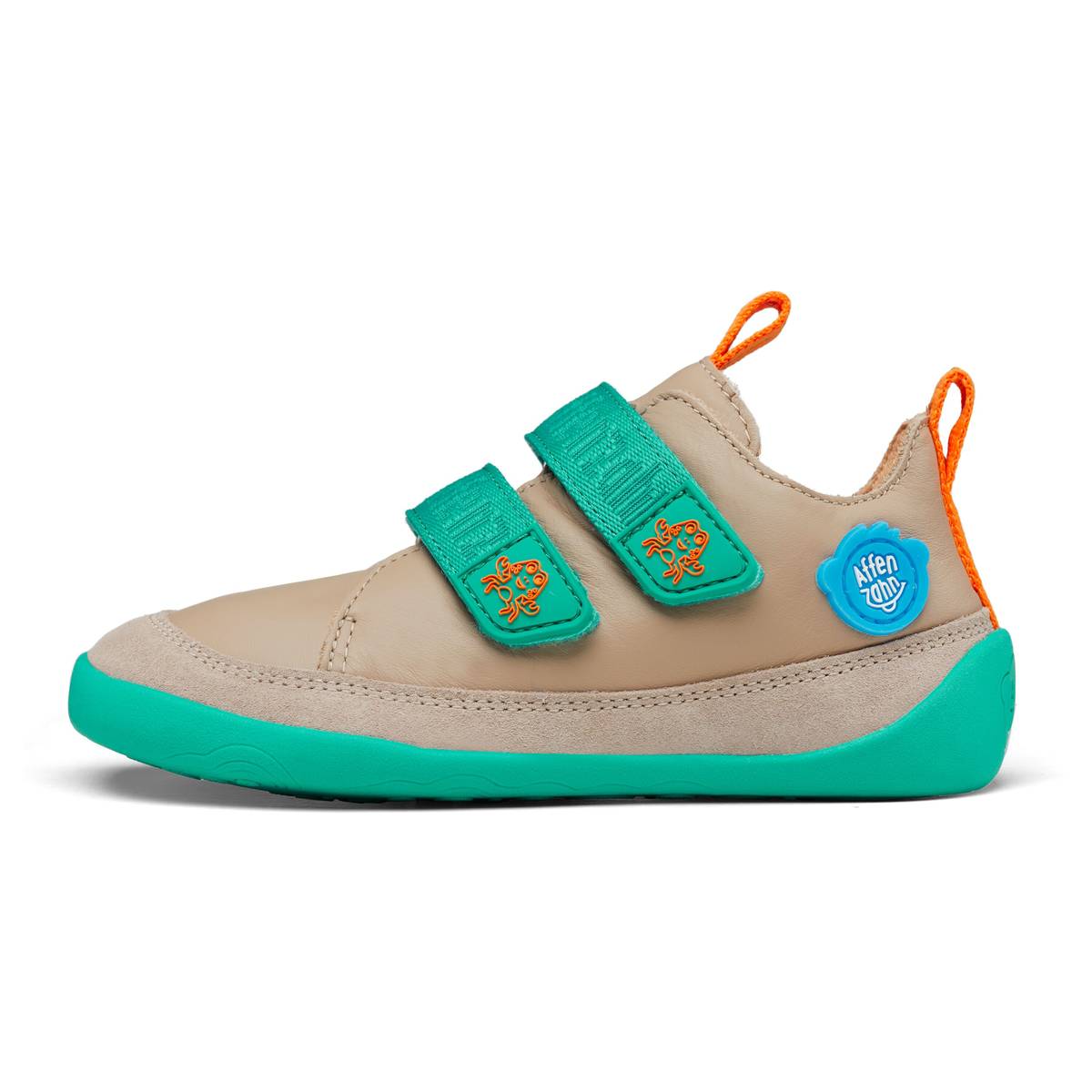 Affenzahn Barfussschuh Leder Buddy Krabbe