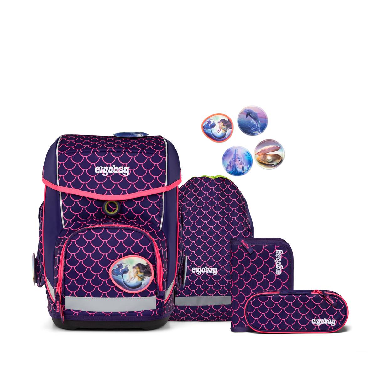 Ergobag Cubo 5-tlg. Set PerlentauchBär