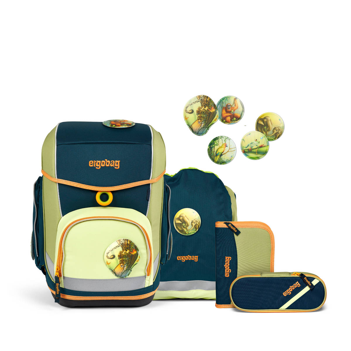 Ergobag Cubo 5-tlg. Set EntdeckBär Special Edition