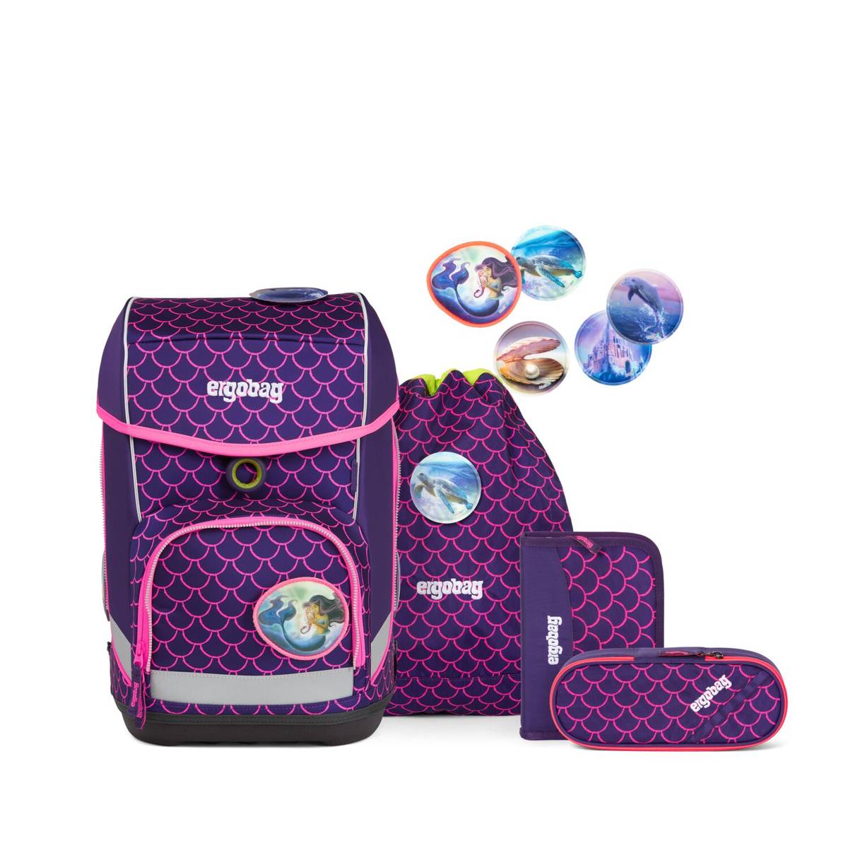 Ergobag Cubo 5-tlg. Set PerlentauchBär