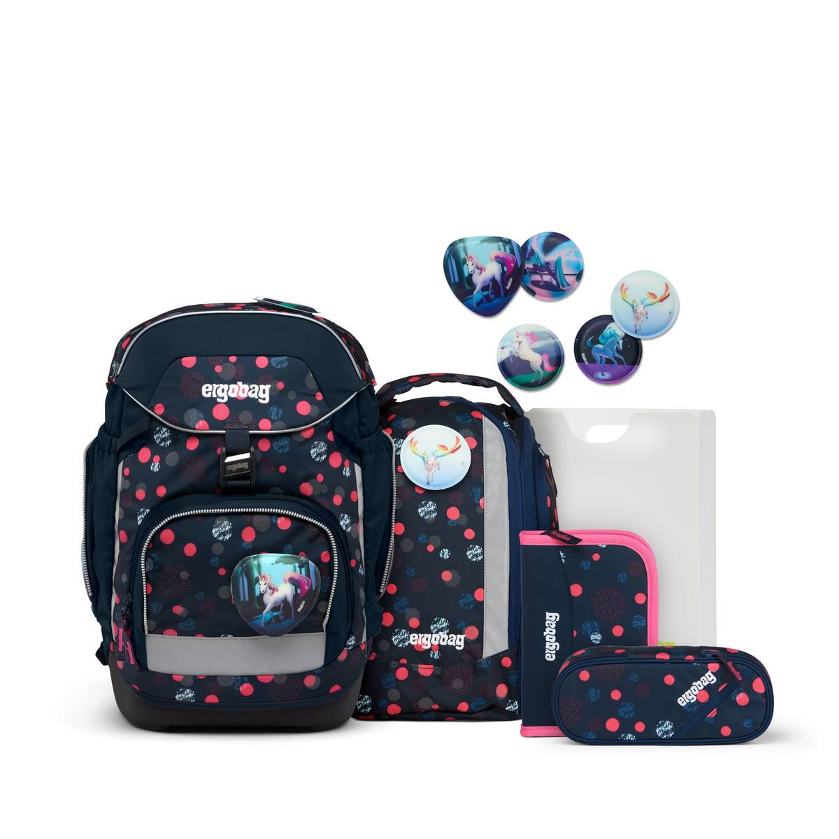 Ergobag Pack 6-tlg. Set PhantBärsiewelt Glow