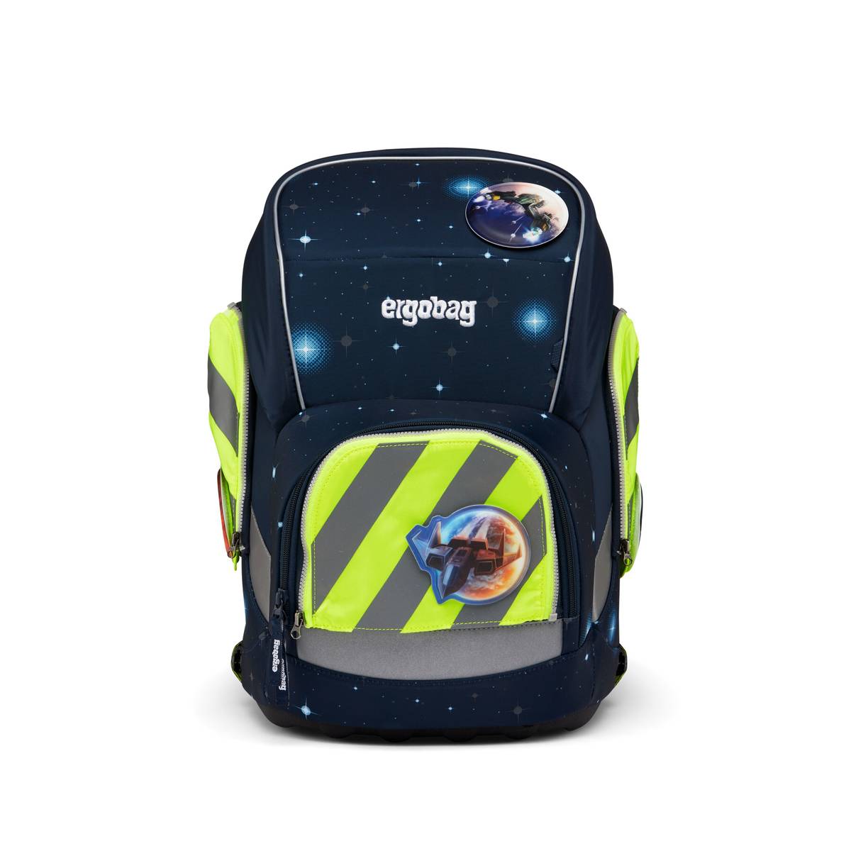 Ergobag Sicherheitsset Fluo-Zip Set mit Reflektor Gelb