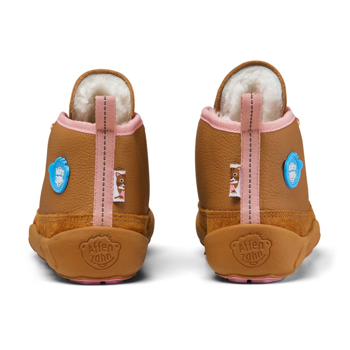 Affenzahn Winterschuh Leder Easy Katze