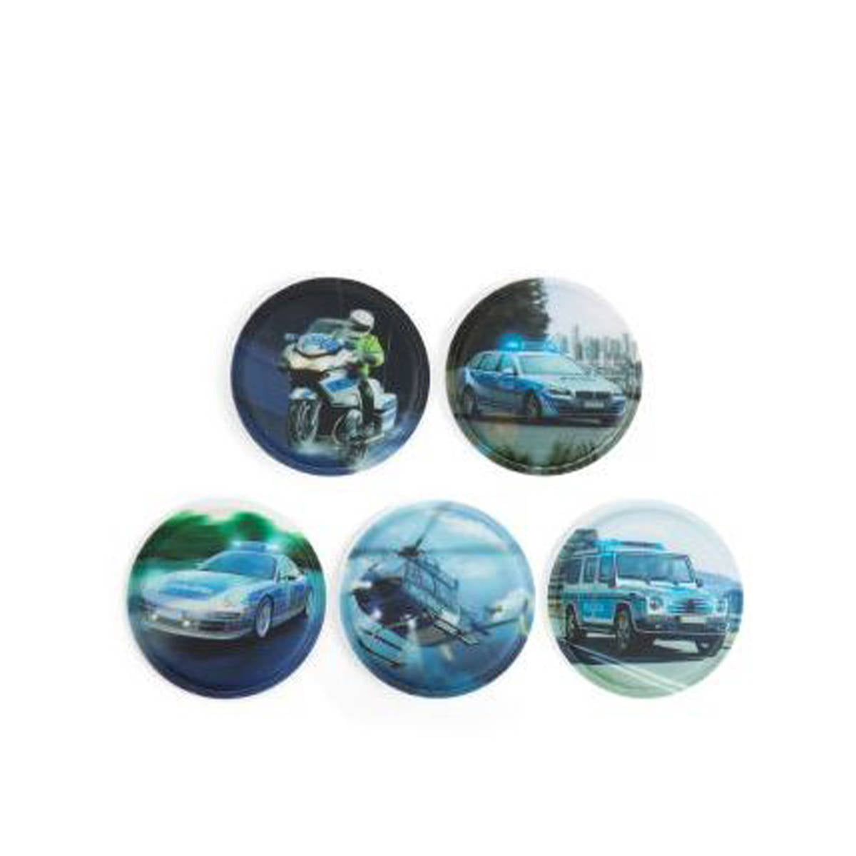 Ergobag Klettie-Set Polizei 5-tlg.