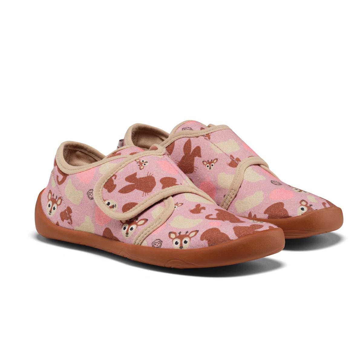 Affenzahn Hausschuh Baumwolle Movy Reh