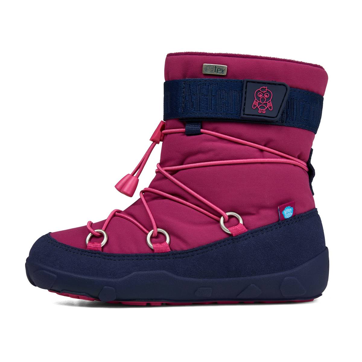 Affenzahn Schneestiefel Econyl Snowy Flamingo