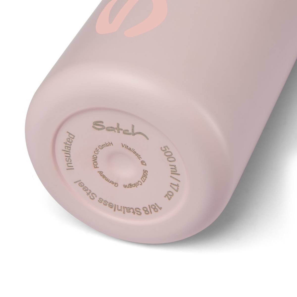 Satch Trinkflasche Edelstahl Rose