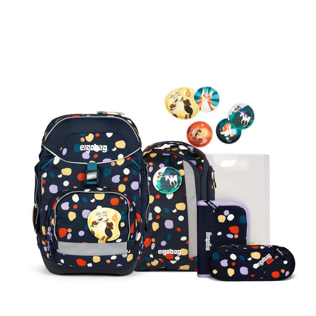 Ergobag Pack 6-tlg. Set Bärnsteinhöhle
