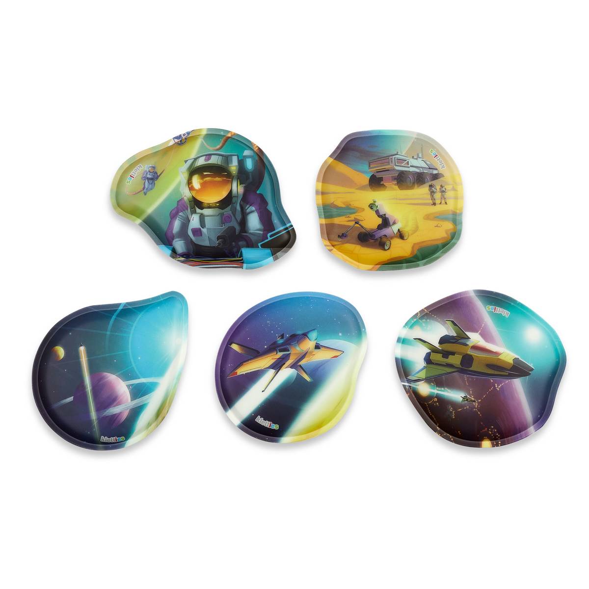 Ergobag Kontur-Kletties-Set 5-tlg. Himmelsraum