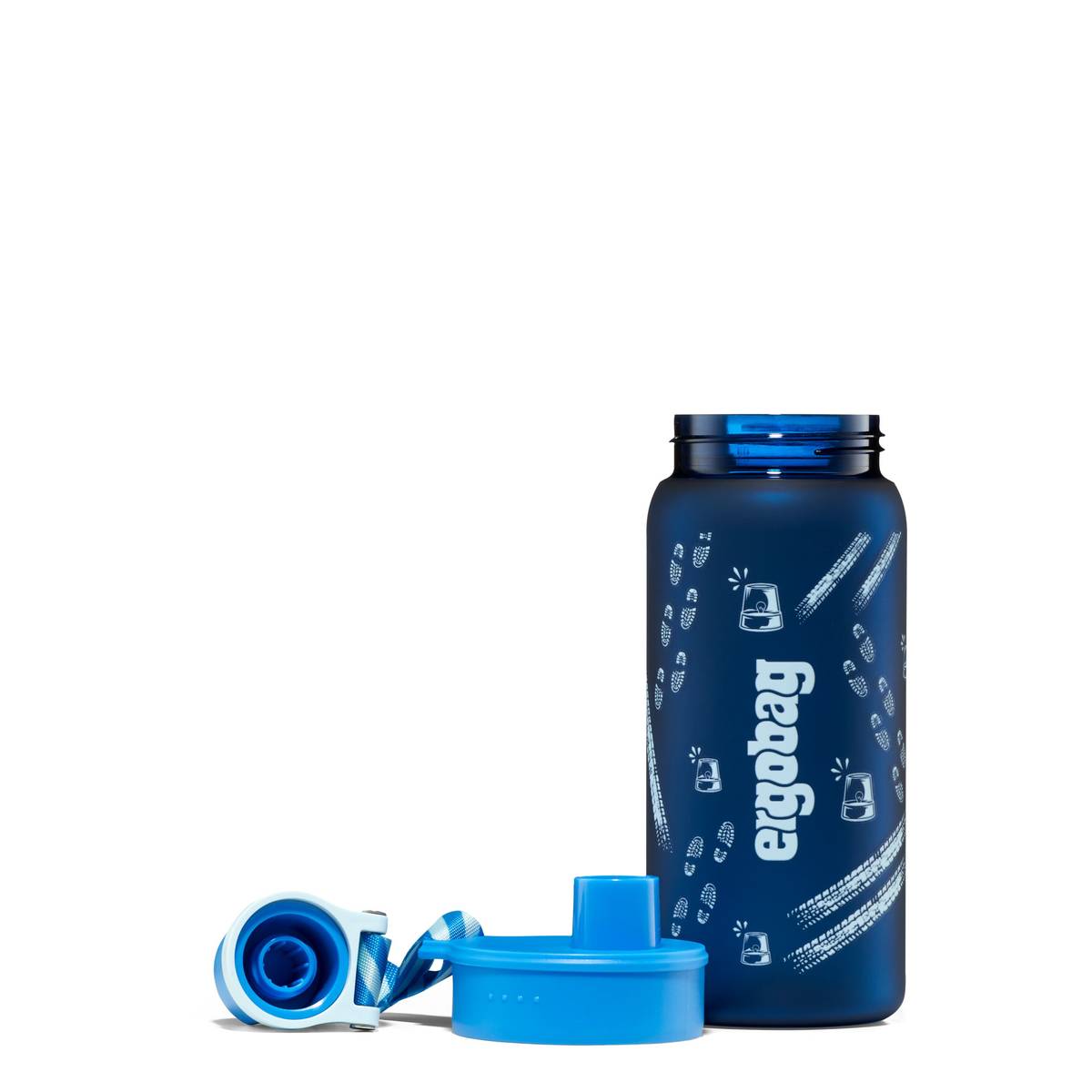Ergobag Trinkflasche Tritan Blaulicht