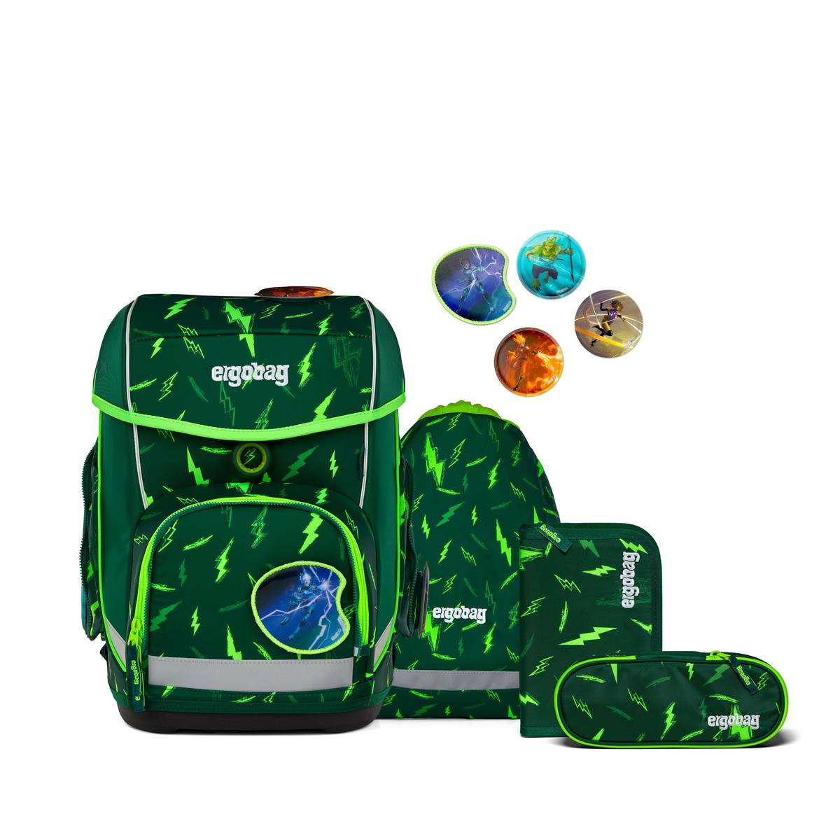 Ergobag Cubo 5-tlg. Set Bärtastisch