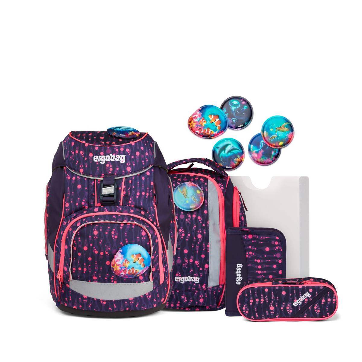 Ergobag Pack 6-tlg. Set Bärmuda Viereck