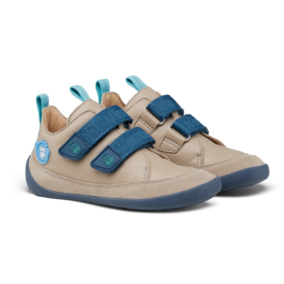 Affenzahn Barfussschuh Leder Buddy Oktopus