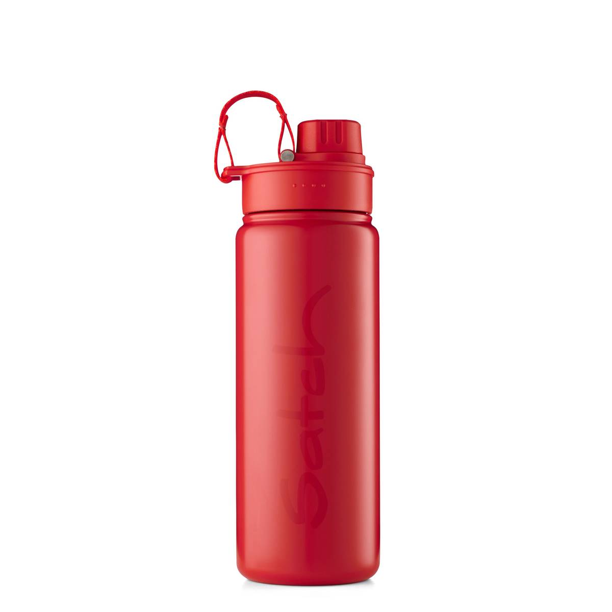 Satch Trinkflasche Edelstahl Red