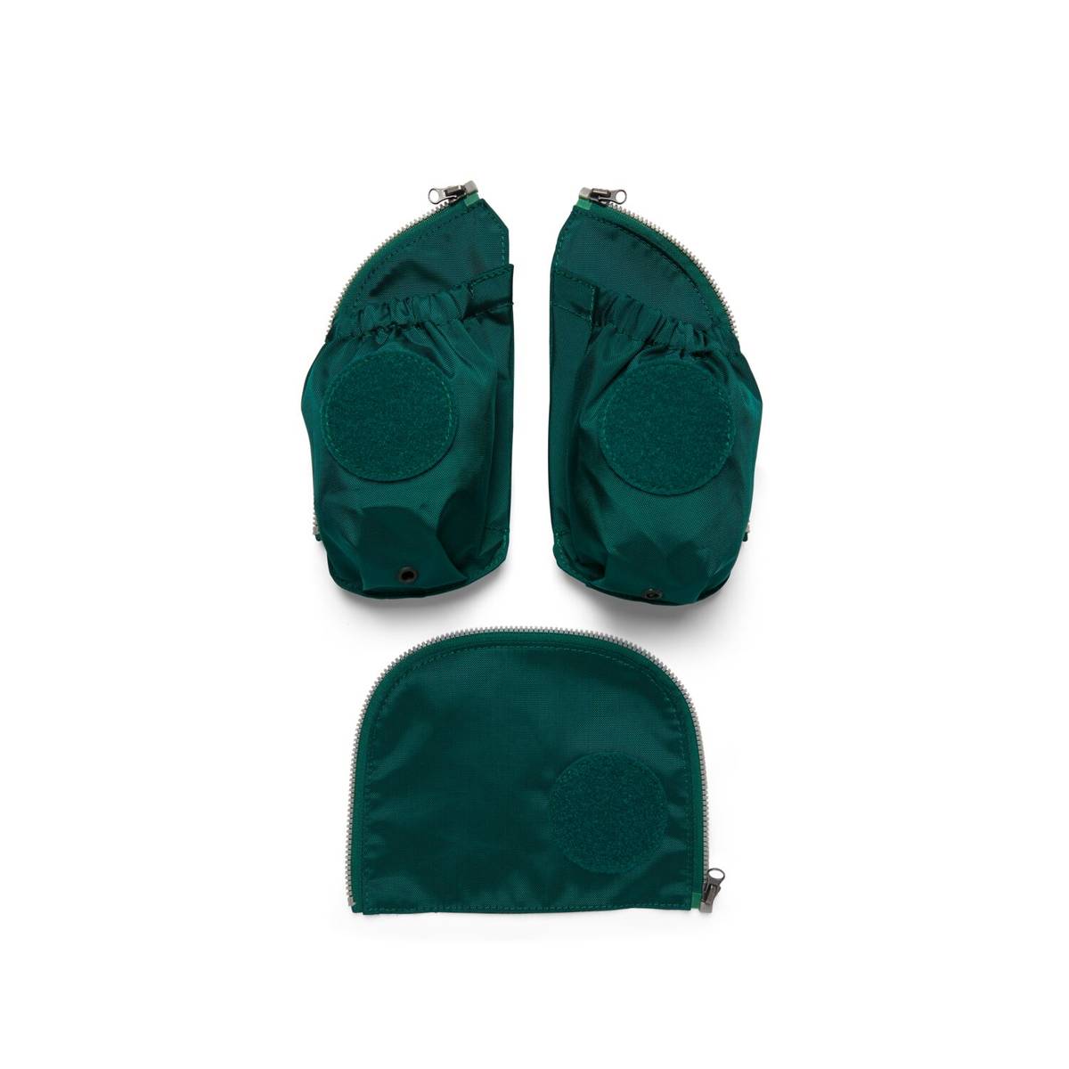 Ergobag Seitentaschen Zip-Set Grün