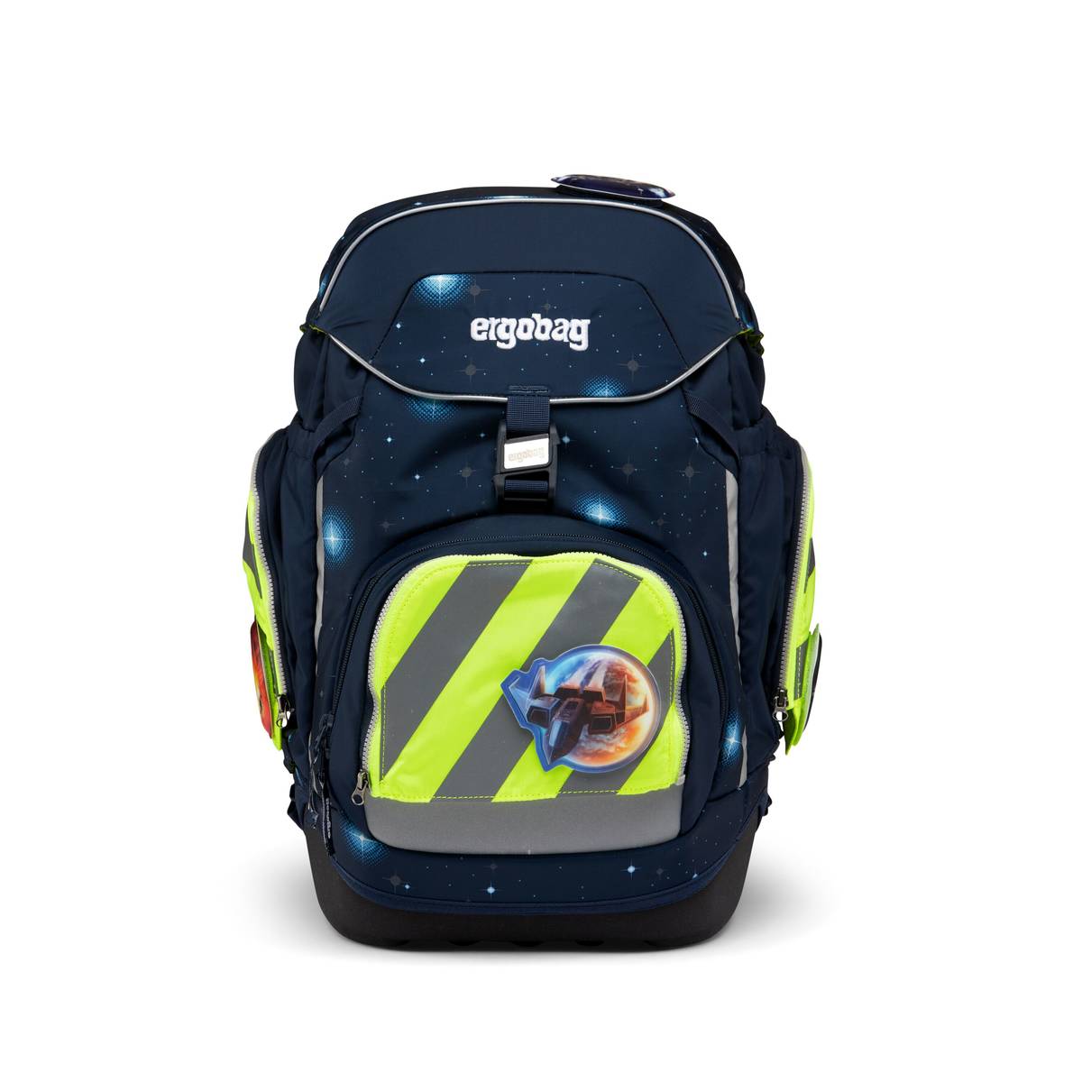 Ergobag Sicherheitsset Fluo-Zip Set mit Reflektor Gelb