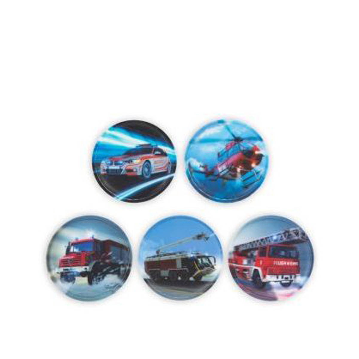 Ergobag Klettie-Set Feuerwehr 5-tlg.