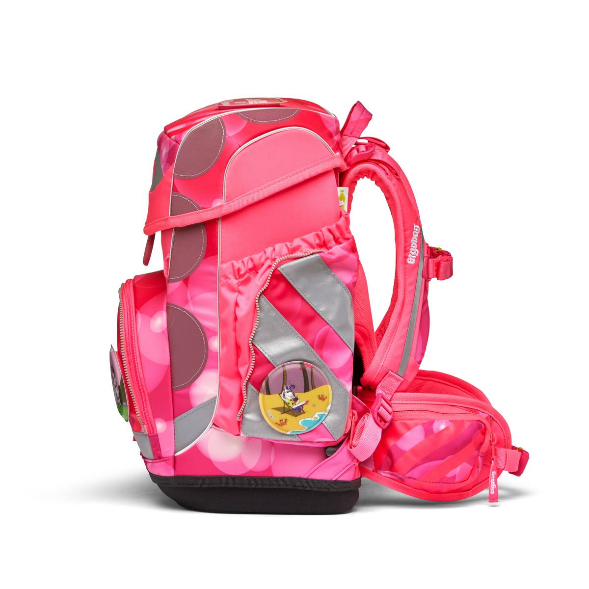 Ergobag Cubo 5-tlg. Set KuntBärbuntes Einhorn Neo