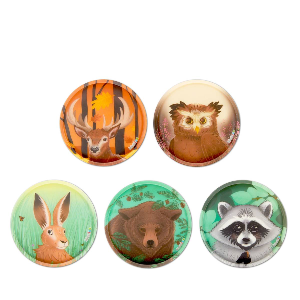 Ergobag Klettie-Set Waldtiere