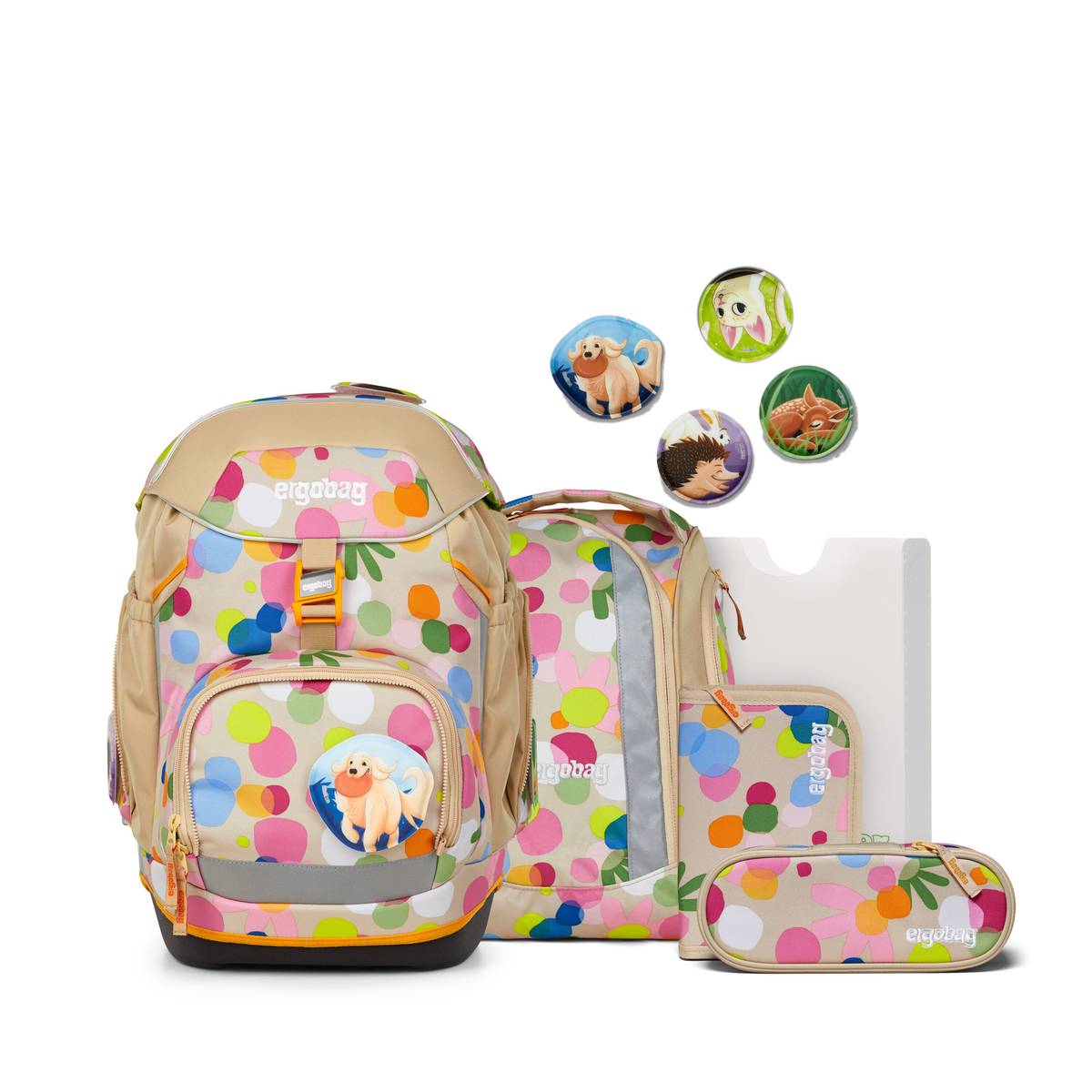 Ergobag Pack 6-tlg. Set Flower PowBär