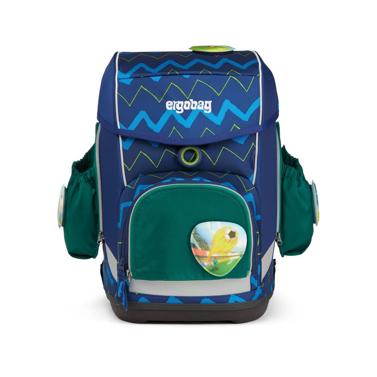 Ergobag Seitentaschen Zip-Set Grün