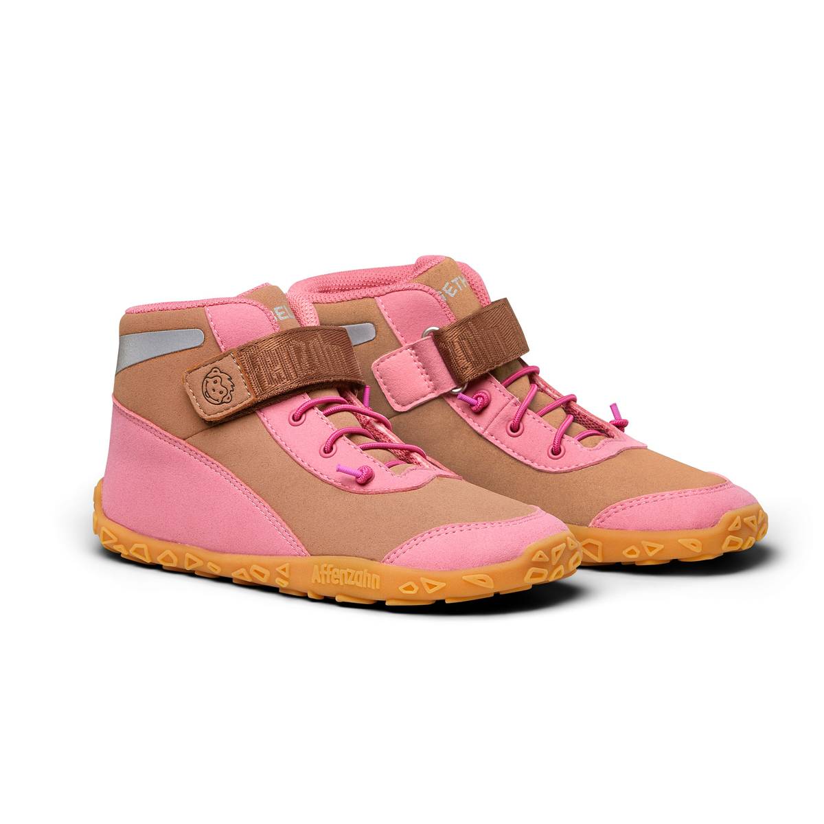 Affenzahn Mid-Top Mikrofaser Dreamer Fuchsia