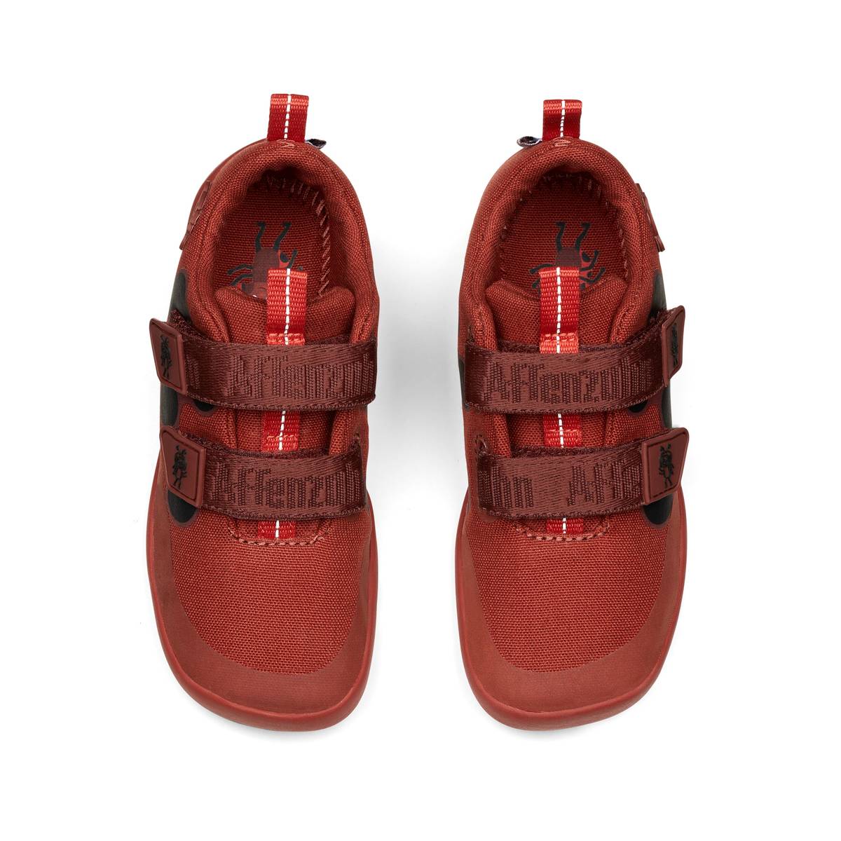 Affenzahn Barfussschuh Baumwolle Lucky Marienkäfer