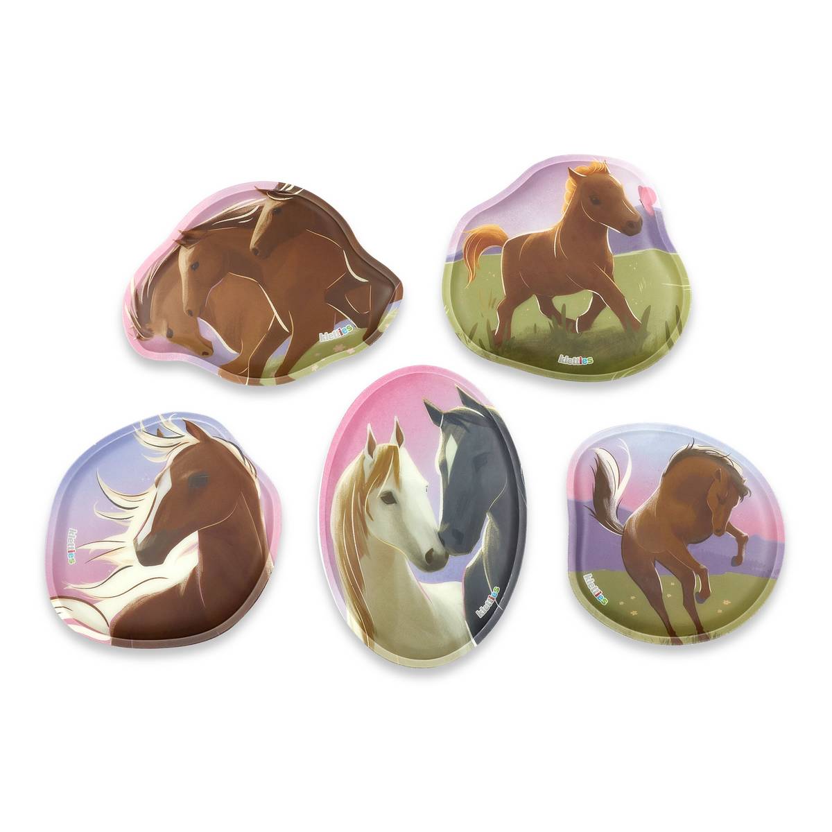 Ergobag Kontur-Kletties-Set5-tlg. Pferdeglück