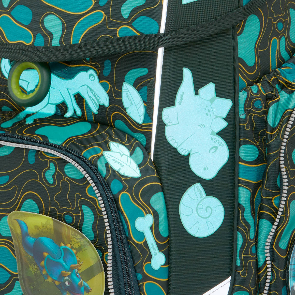 Ergobag Reflexie-Sticker Dinosaurier