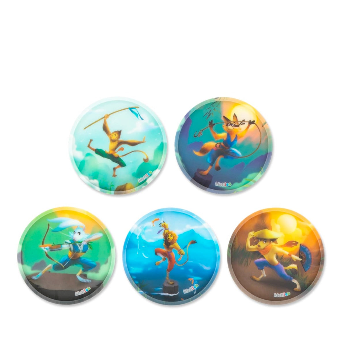 Ergobag Klettie-Set Ninjas 5-tlg.