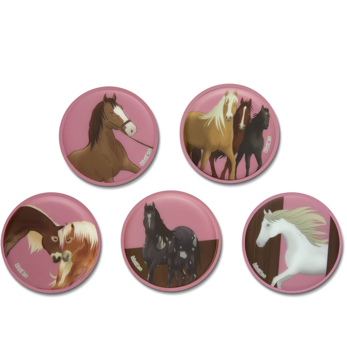 Ergobag Klettie-Set Pferde im Galopp 5-tlg.