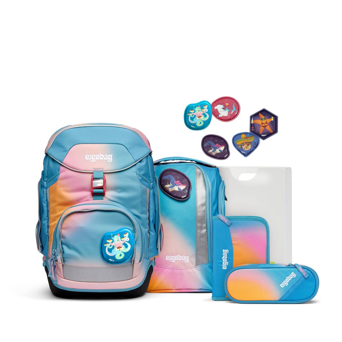 Ergobag Pack 6-tlg. Set UrlaubsfieBär Colour Special Edition