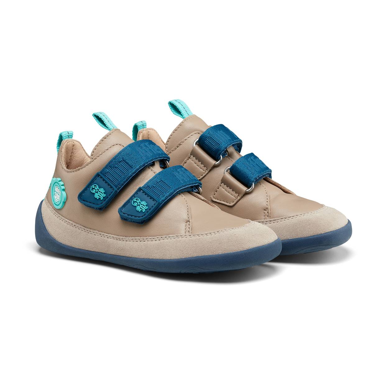 Affenzahn Barfussschuh Leder Buddy Oktopus