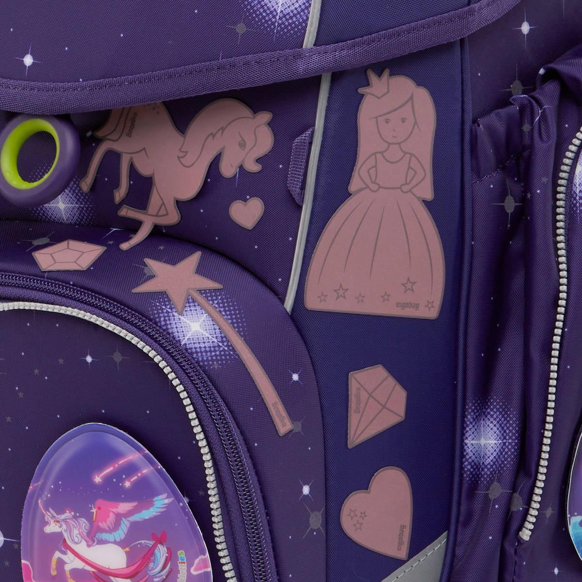 Ergobag Reflexie-Sticker Prinzessin