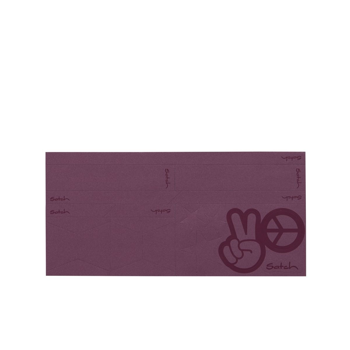 Satch Reflective Sticker violett