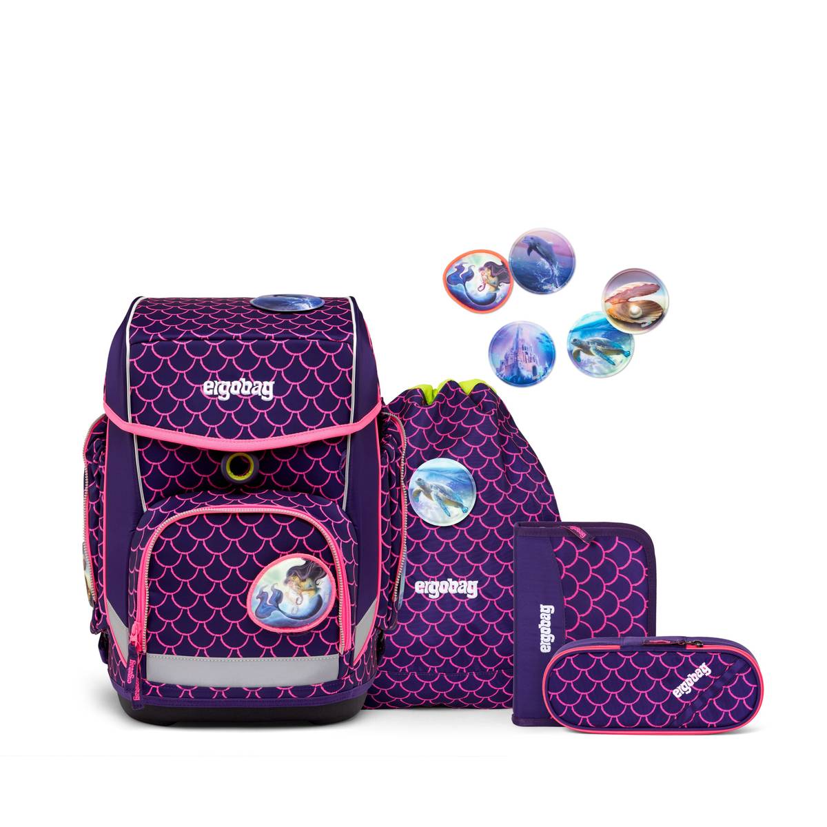 Ergobag Cubo 5-tlg. Set PerlentauchBär