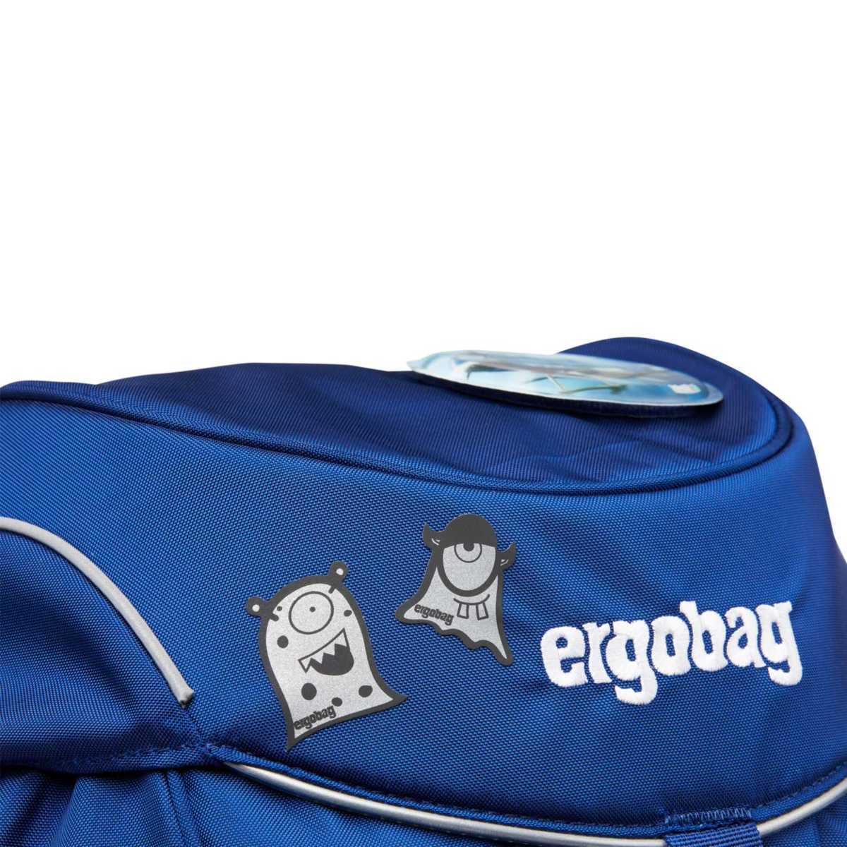 Ergobag Reflexie-Sticker Monster silber
