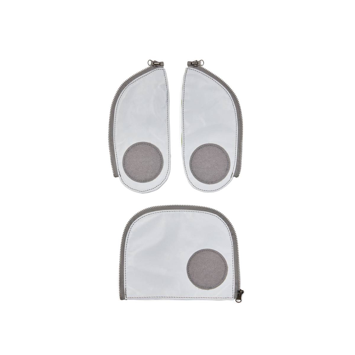 Ergobag Reflex Zip-Set silber