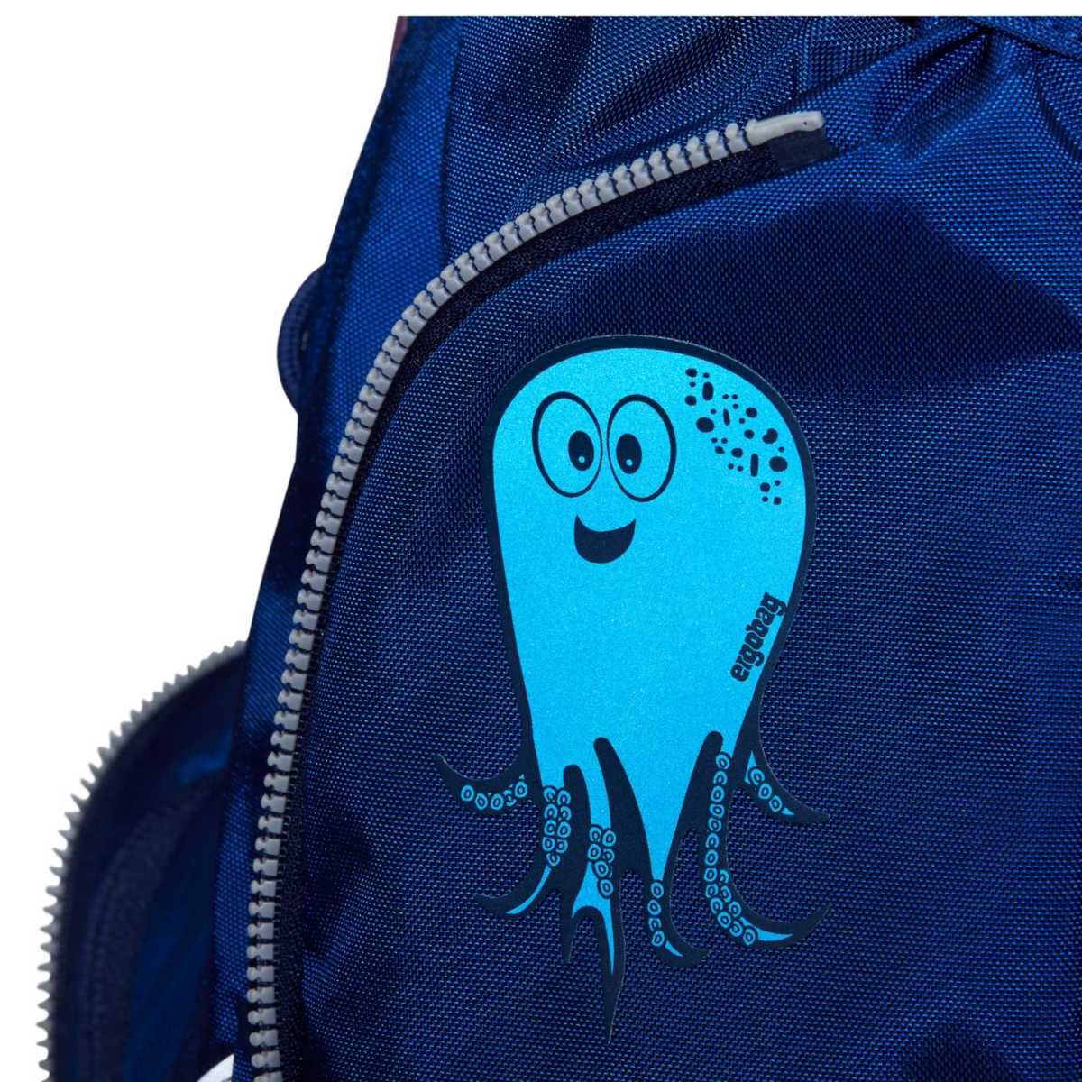 Ergobag Reflexie-Sticker Monster blau