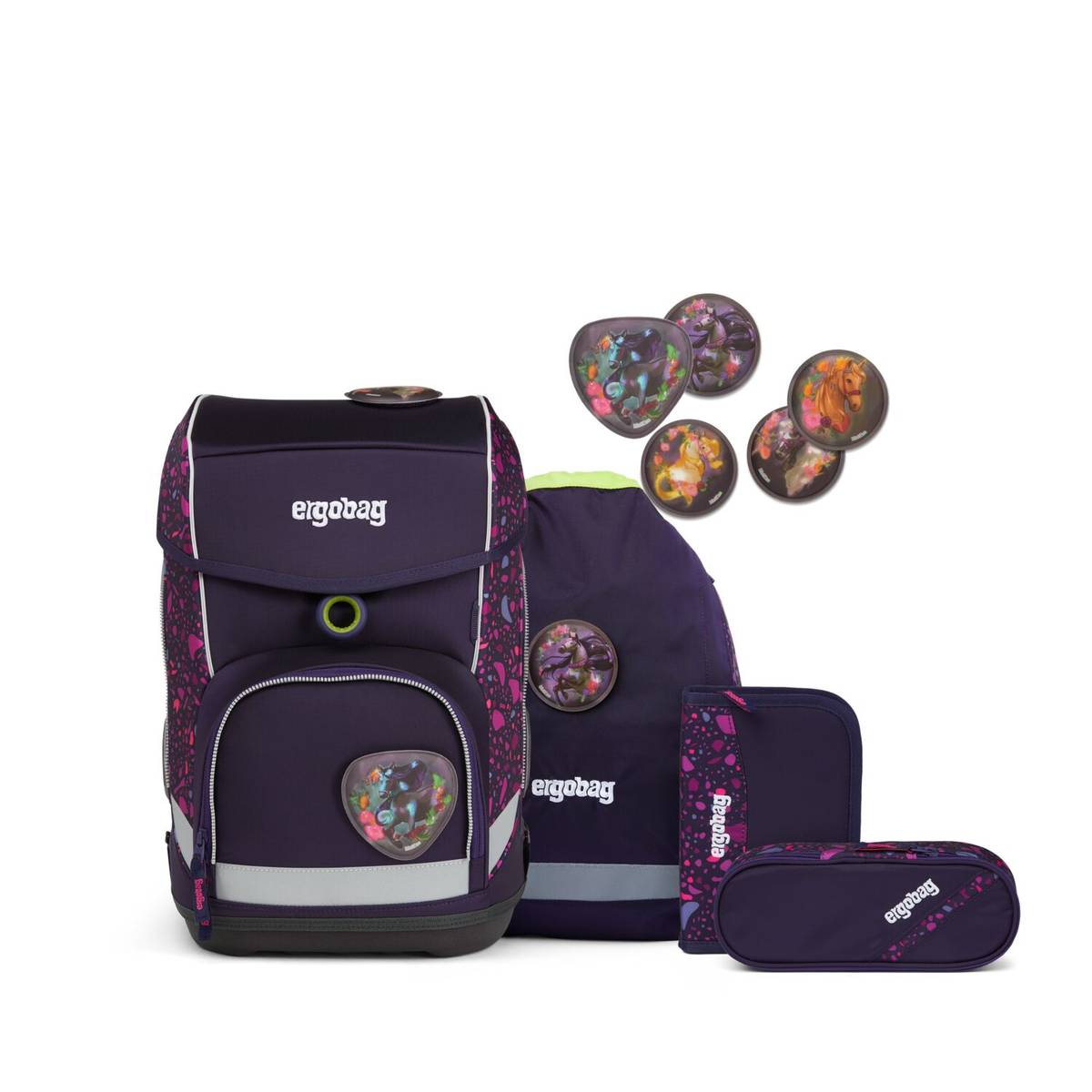 Ergobag Cubo 5-tlg. Set PferdeflüstBär