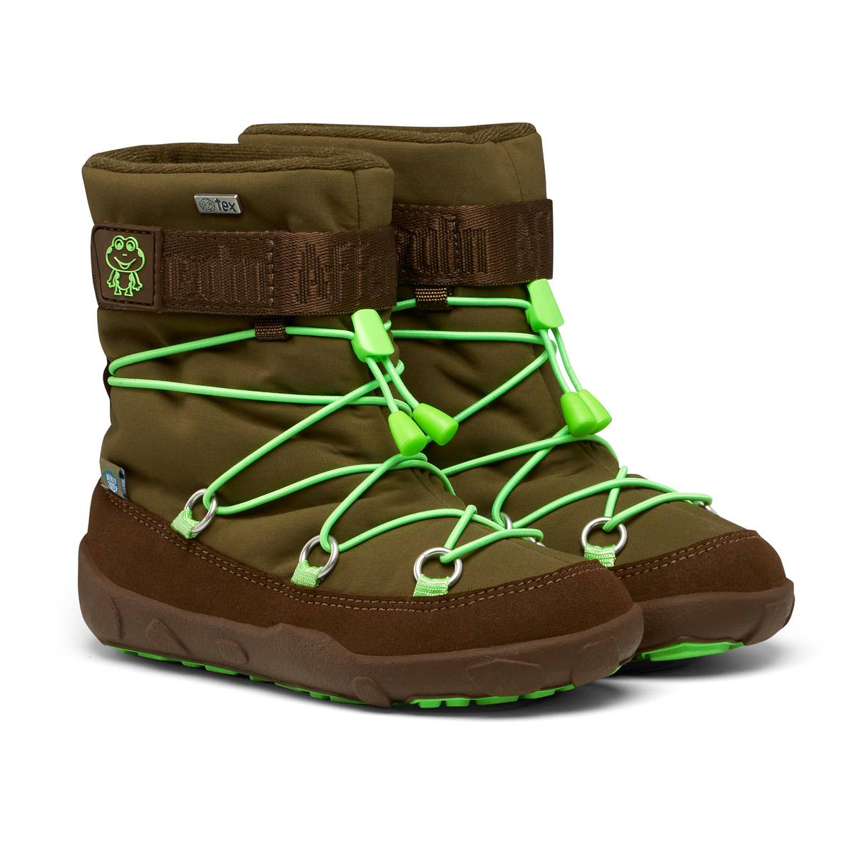 Affenzahn Schneestiefel Econyl Snowy Frosch