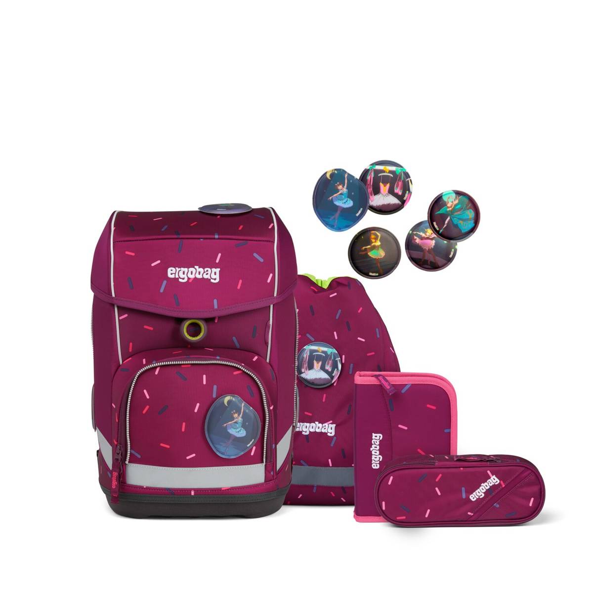 Ergobag Cubo 5-tlg. Set NussknackBär