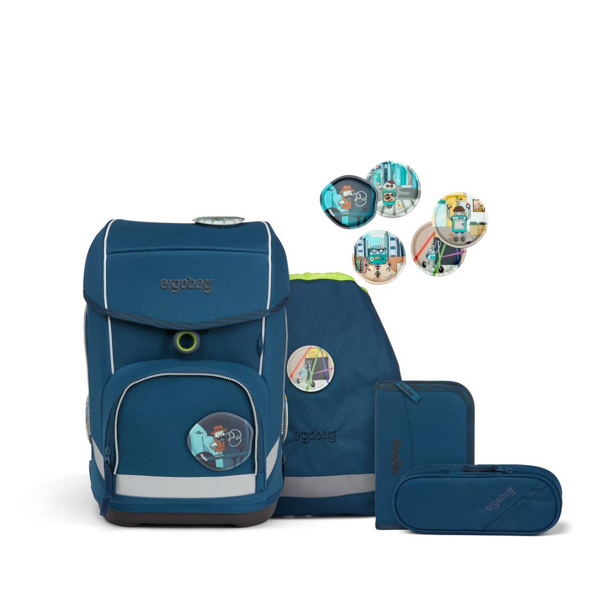 Ergobag Cubo 5-tlg. Set RobotBär